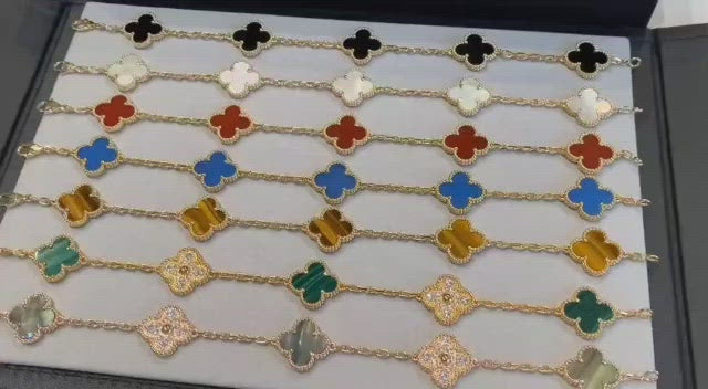 Gold Clover Bracelet