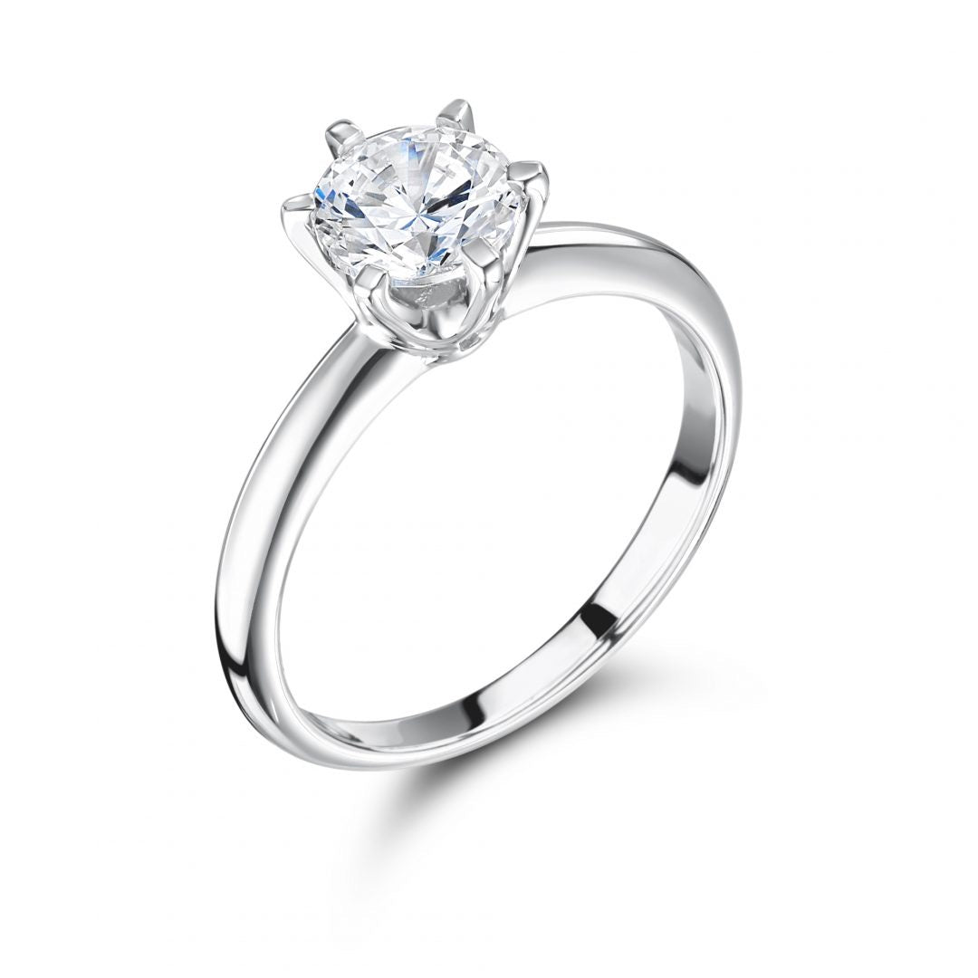 Classic Zirconia Diamond Ring