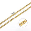 Cuban Link Gold and Silver Chain