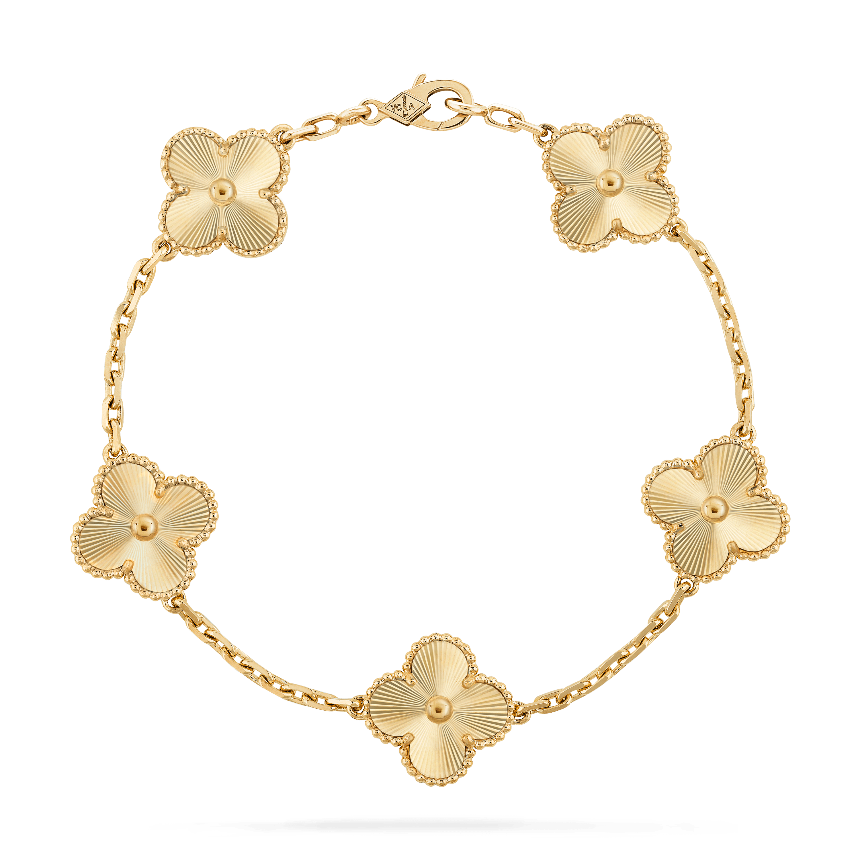 Gold Clover Bracelet