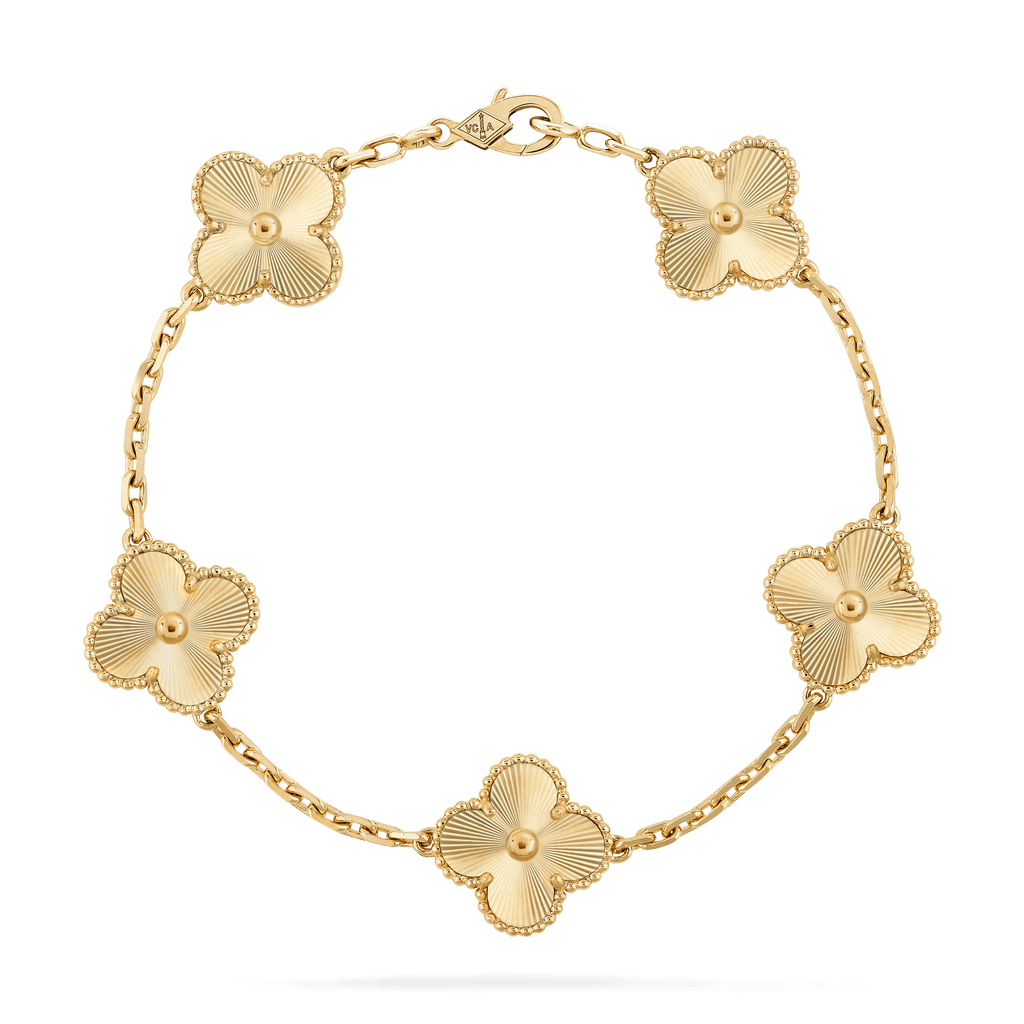 Gold Clover Bracelet