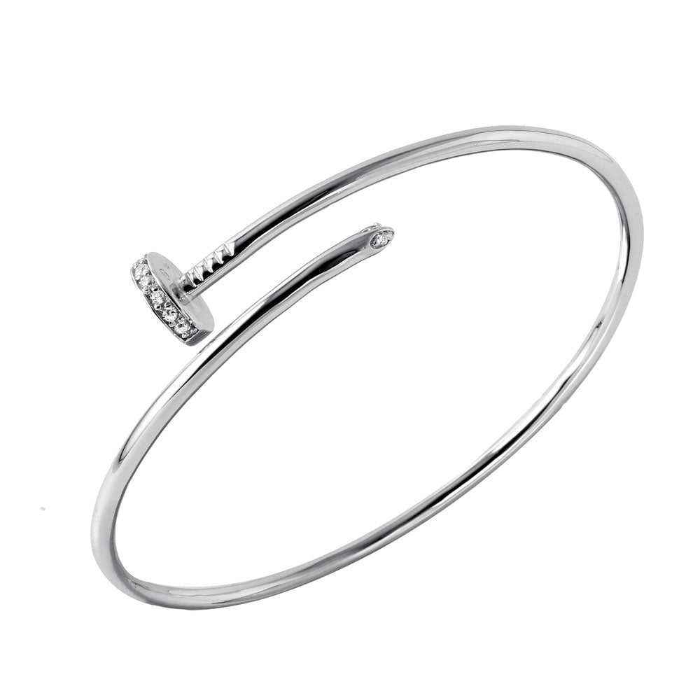 Diamond Nail Bangle