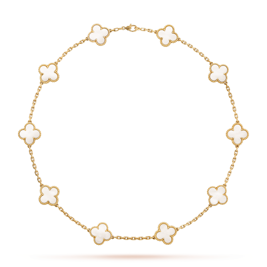 White Clover Necklace