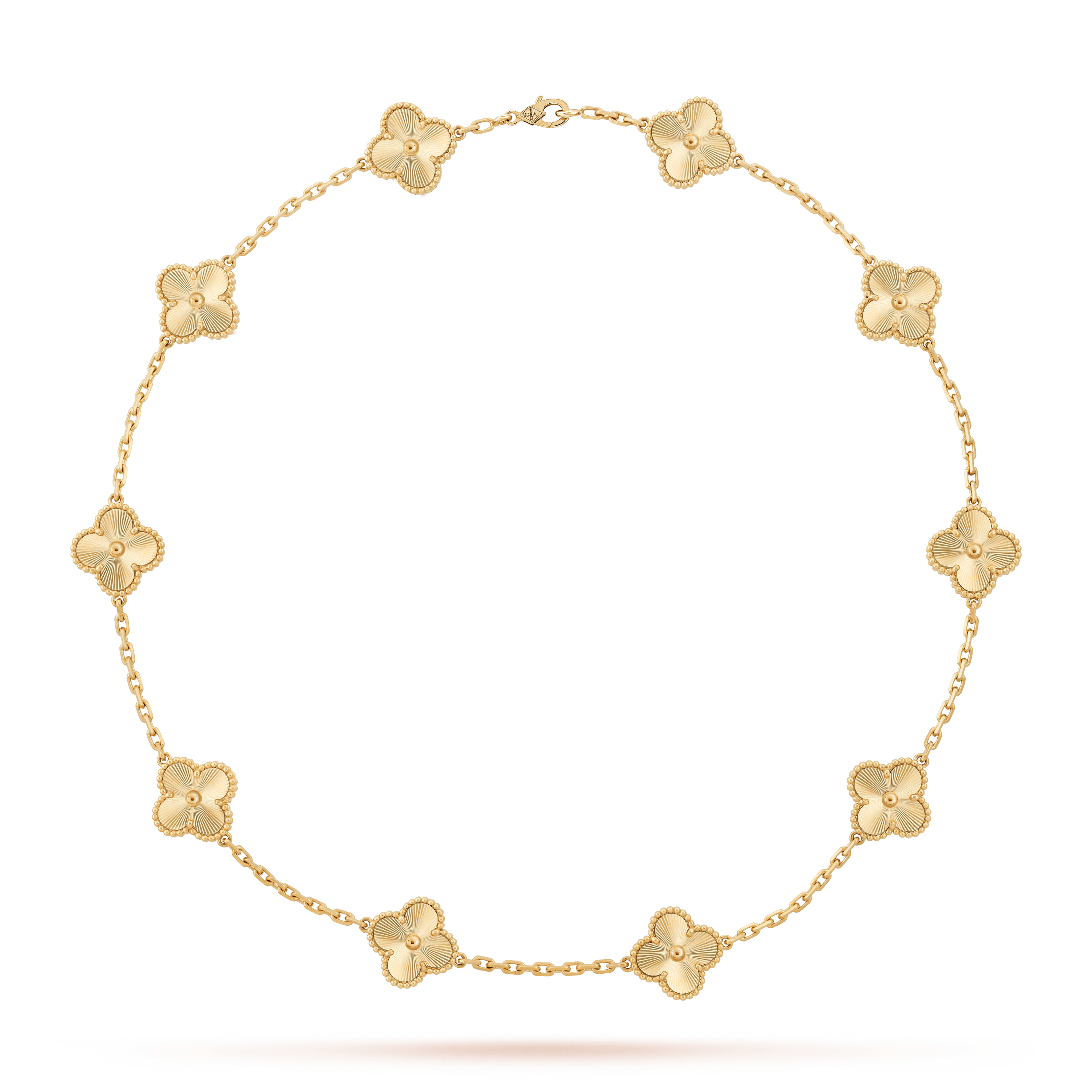 Gold Clover Necklace