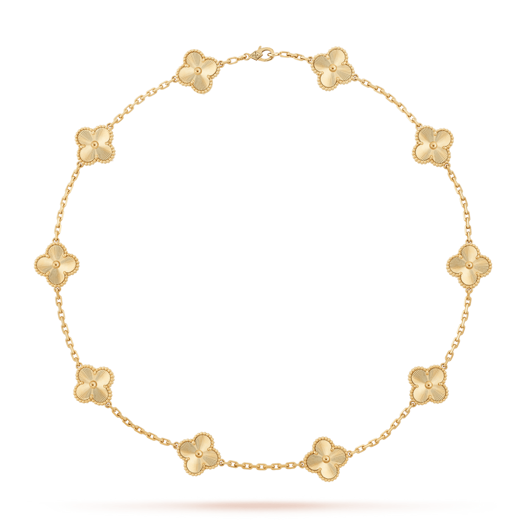 Gold Clover Necklace