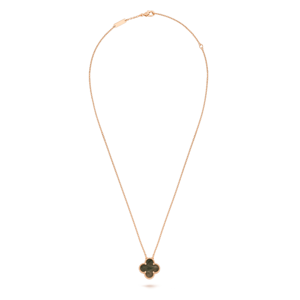 Grey Single Clover Pendant