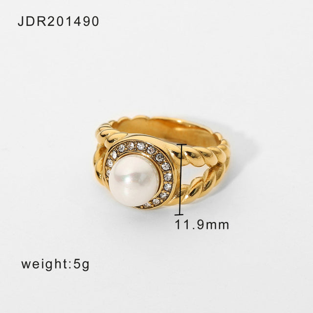 Pearl Drop Ring